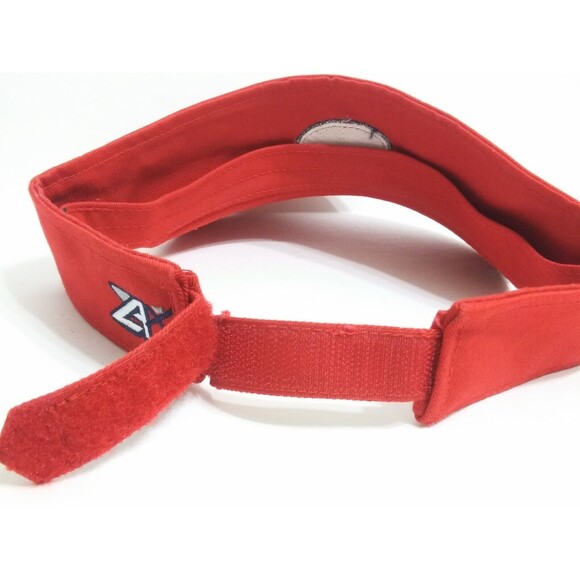 Scotland Run Visor Golf Hat Cap Red  Adjustable Williamstown New Jersey Club - Picture 6 of 10